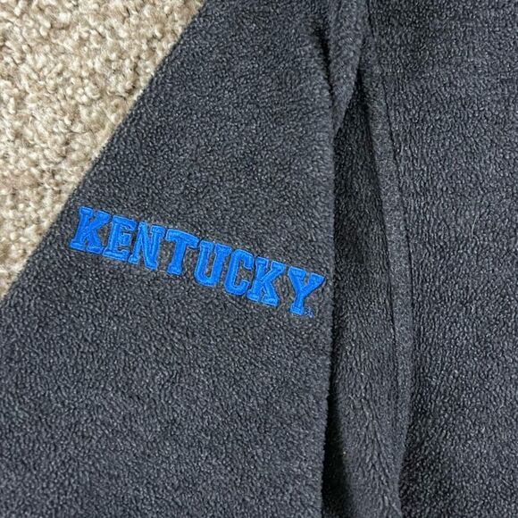 Vintage Columbia Kentucky Wildcats Fleece Quarter Zip Men's L - Picture 8 of 8